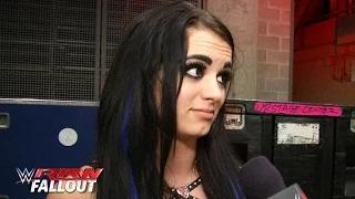 Paige sets the record straight: WWE Raw Fallout, June 8, 2015