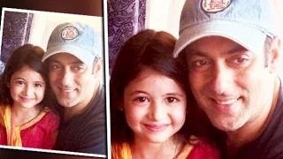 Salman With 'Bajrangi Bhaijaan' Little Girl