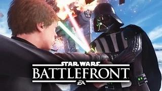 Star Wars Battlefront 3 (SWBF) E3 2015 Hoth Multiplayer Gameplay Trailer Darth Vader Luke Skywalker