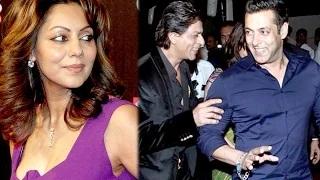 Shahrukh Khan, Salman Khan Rivalry Ends Because Of Wife Gauri Khan 'Raees' Actor Stops, BB Look