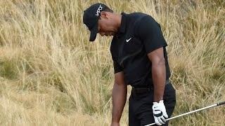 Tiger Woods' tough day - 2015 U.S. Open Highlights