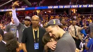 NBA: Father's Day - Klay and Mychal Thompson
