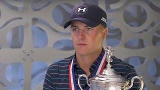 Jordan Spieth talks winning the U.S. Open