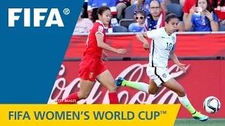 China PR v. USA HIGHLIGHTS - FIFA Women's World Cup 2015
