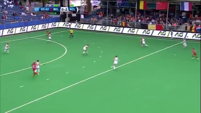 Belgium v New Zealand Match Highlights - Antwerp Women's HWL (2015)
