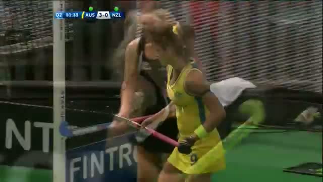 Australia v New Zealand Match Highlights - Antwerp Women's HWL 2015