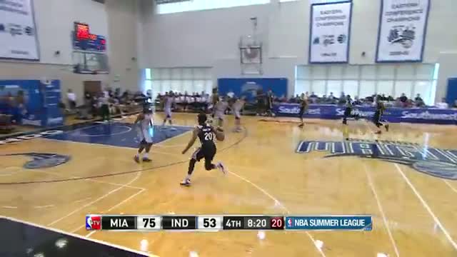 NBA: Justise Winslow Heats up During His Summer League Debut