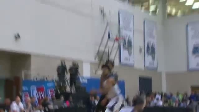 NBA: Mario Hezonja Goes Up for the OOP!