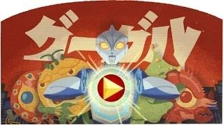 Eiji Tsuburaya's 114th Birthday Doodle - VIDEO