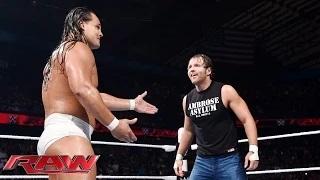 Dean Ambrose vs. Bo Dallas: WWE Raw, July 6, 2015