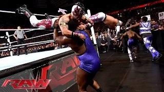The Lucha Dragons vs. The New Day: WWE Raw, July 6, 2015