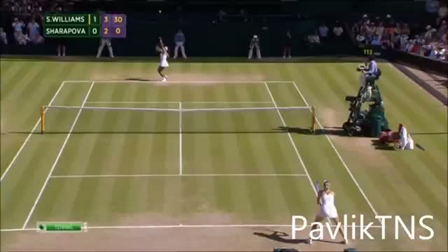 Serena Williams vs Maria Sharapova Highlights Wimbledon 2015 PART 3