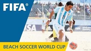 Argentina v. Senegal HIGHLIGHTS - FIFA Beach Soccer World Cup 2015