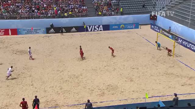 Spain v. Iran HIGHLIGHTS - FIFA Beach Soccer World Cup 2015