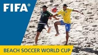 Brazil v. Mexico HIGHLIGHTS - FIFA Beach Soccer World Cup 2015