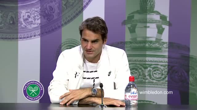 Roger Federer Final Press Conference - Wimbledon 2015