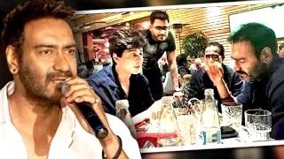 #AjayDevgn UNAWARE About His Click With #Shahrukh