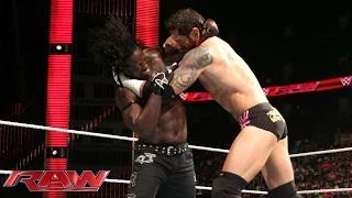 R-Truth vs. King Barrett: WWE Raw, July 13, 2015