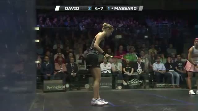Squash: Free Game Friday - Massaro v David - British Open 2015