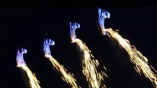 Wingsuit LED Light Show in the Sky - Gravitas: Camo & Krooked