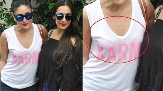 Kareena Kapoor Hot In Transparent Top With Malaika Arora Khan