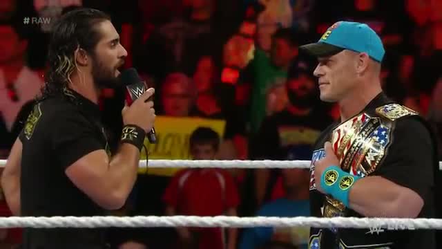 John Cena interrupts Seth Rollins: WWE Raw, July 20, 2015
