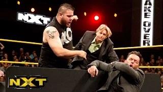 Finn Balor & Kevin Owens sign their contract for TakeOver: Brooklyn: WWE NXT, July 22, 2015
