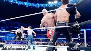 Dean Ambrose & Cesaro vs. Seth Rollins & Kevin Owens: WWE SmackDown, July 30, 2015