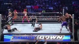 8-Man Tag Team Match: WWE SmackDown, July 30, 2015