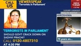 Sadhvi Prachi Says There Are Terrorists In Parliament