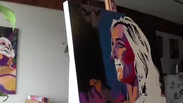 Charlotte revolutionizes the canvas: WWE Canvas 2 Canvas