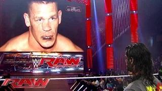 Seth Rollins has a heated war of words with 'John Cena': WWE Raw, Aug. 10, 2015