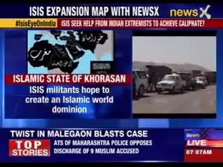 ISIS reveals map showing Western India as part of caliphate