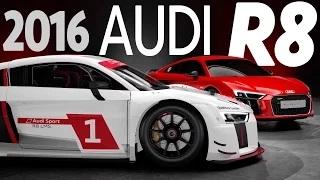 2016 Audi R8 V10 vs. Audi R8 LMS - Technical comparison