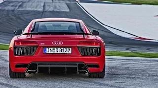 2016 Audi R8 - Test Drive on Racetrack by Tom Kristensen