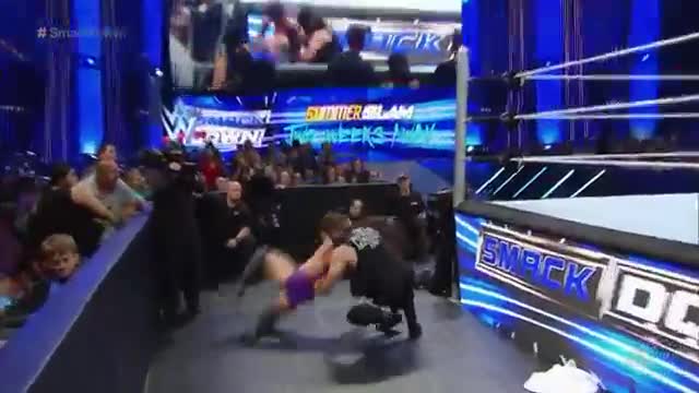 Cesaro & Neville vs. Seth Rollins & Kevin Owens: WWE SmackDown, Aug. 13, 2015