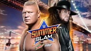 Brock Lesnar vs. The Undertaker: SummerSlam WWE 2K15 Simulation