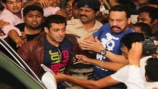 Salman Khan's SHOCKING RUDE behaviour with his fans on Jhalak Dikhhla Jaa Reloaded SETS!