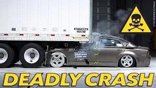 DEADLY CRASHES - IIHS Crash Tests Accident Car