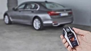 2016 BMW 7 Series - Remote Control Parking Demonstration