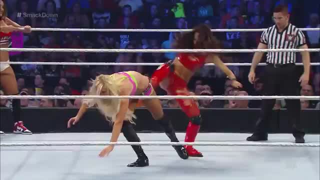 Becky Lynch & Charlotte vs. Nikki Bella & Brie Bella: WWE SmackDown, Aug. 27, 2015