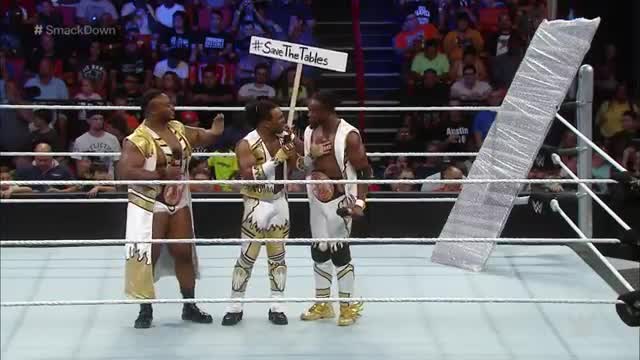 The New Day highlight great tables in history: WWE SmackDown, Sept. 3, 2015