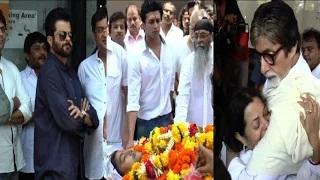 Bollywood Celebs At Aadesh Shrivastava's Funeral