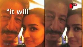 Cute Shraddha Kapoor Calls her Dad Shakti Kapoor #MySuperHero