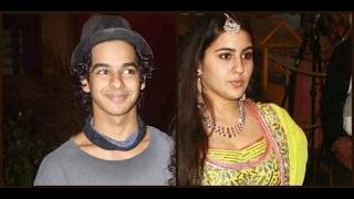 Ishaan Khattar and sara ali khan caught romancing with each other | Vscoop