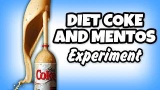 DIY | Diet Coke and Mentos Eruption | Science Experiments To Do A Home