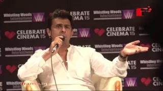 Subhash Ghai and Sonu Nigam Interacts at Whistling Woods