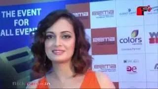 Dia Mirza, Lauren Gottlieb & other Clebes at Red Carpet for EEMAX GLOBAL AWARD