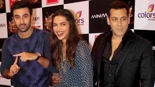 (Uncut) Suron Ke Rang Color ke Sang | Salman, Ranbir Kapoor Deepika Padukone Walk The Red Carpet