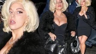 Lady Gaga went Braless on New Year Fashion Week | Vscoop